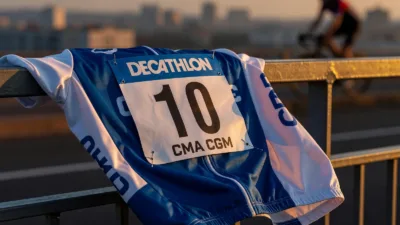 Paul Seixas lance son Tour avec Decathlon CMA CGM : 6e du chrono, 10e au général
